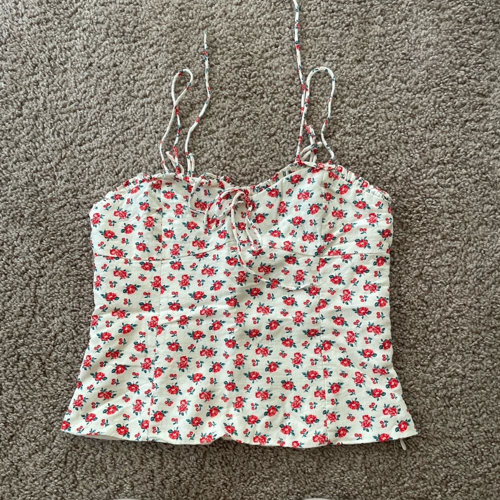 Zara Floral Top